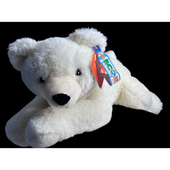 Wild Republic Polar Bear Stuffed Animal Eco Friendly Kids Plush Toy Realistic - Picture 4 of 10